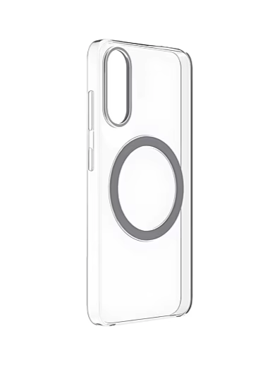 Galaxy S25 Edge Hardcase Hülle Clear Magnetic Case (GP-FFS937YCATW) - Transparent