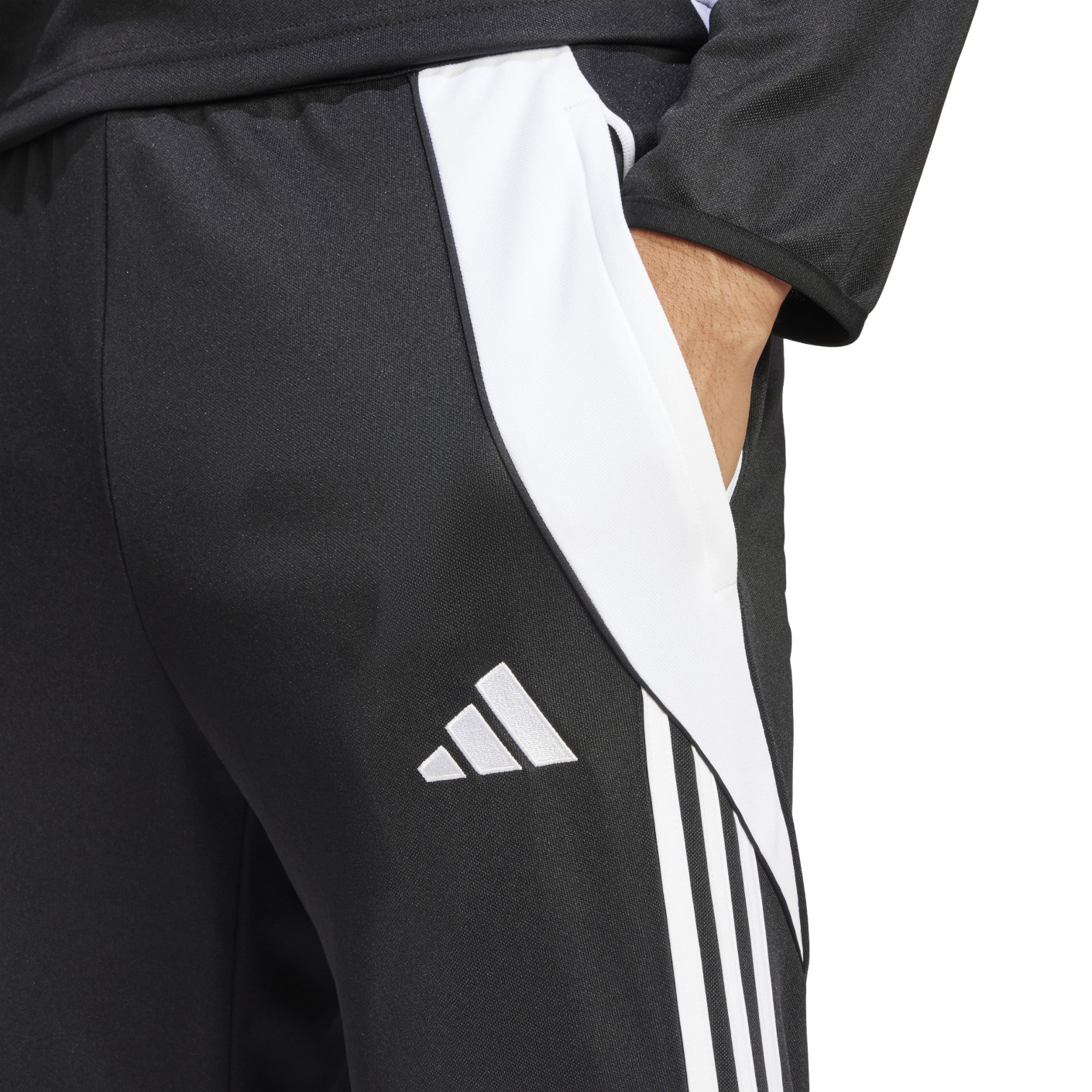 Adidas Tiro 24 Slim Trainingsbroek Zwart Wit