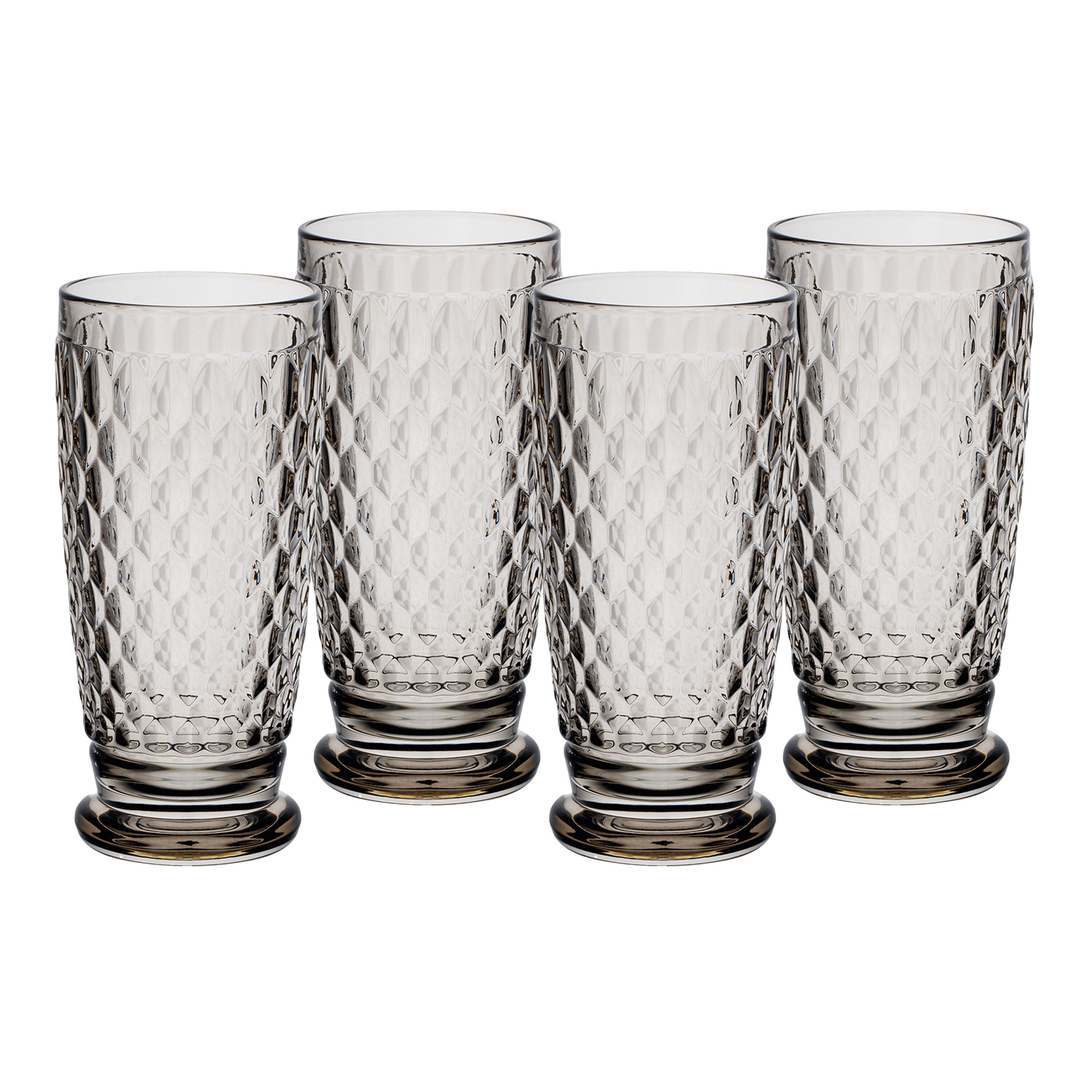 Boston Highball glass Grey, 10.2 oz, crystal glass