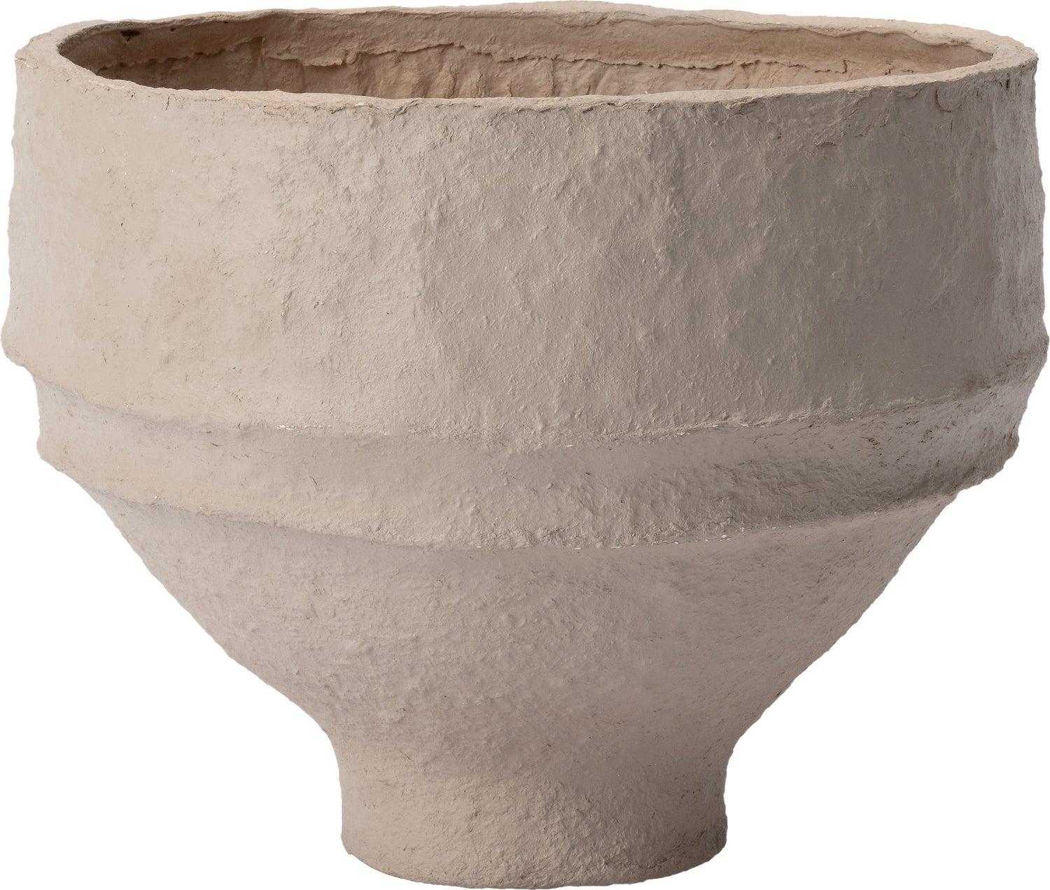 Intratuin decoratieschaal Runa beige D 21,5 H 17,5 cm