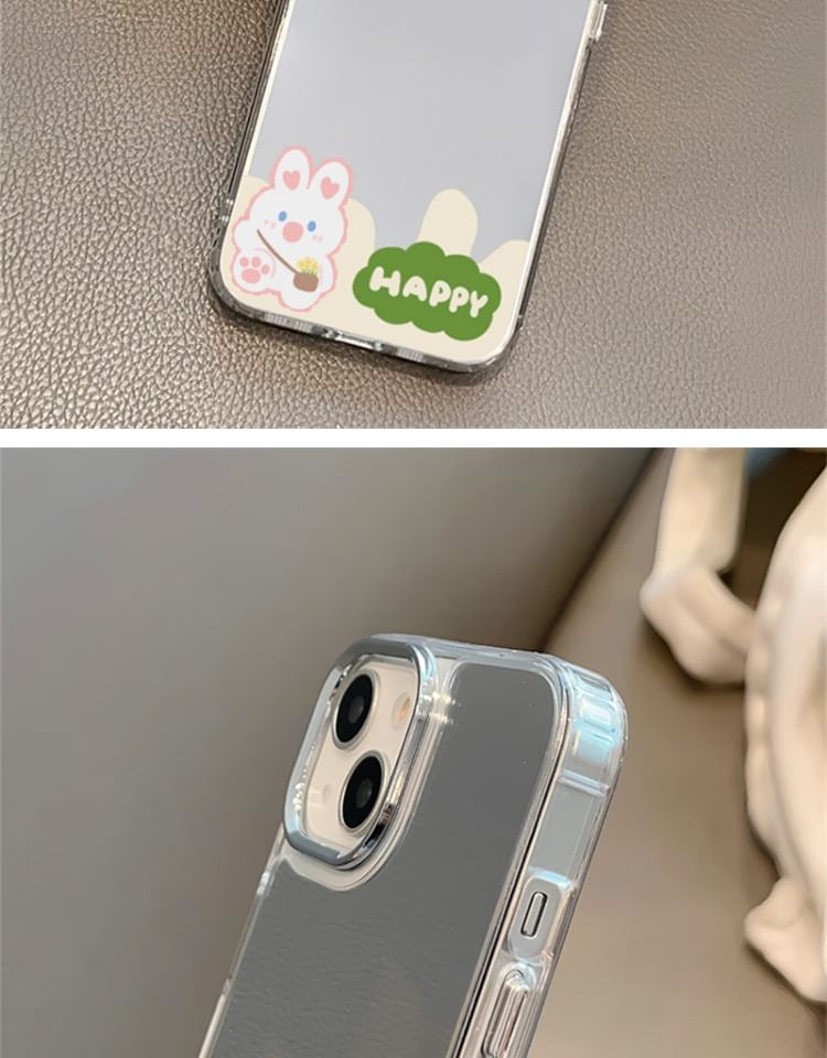 Phone in the Shell - Animal Mirrored Phone Case - iPhone 15 Pro Max / 15 Pro / 15 Plus / 15 / 14 Pro Max / 14 Pro / 14 Plus / 14 / 13 Pro Max / 13 Pro / 13 / 13 mini / 12 Pro Max / 12 Pro / 12 / 12 mini / 11 Pro Max / 11 Pro / 11