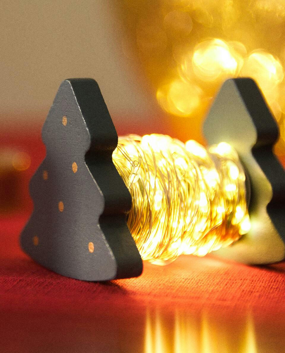 Guirlanda de luzes de Natal infantil