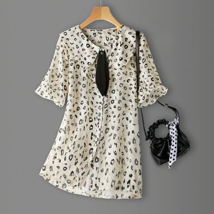 Jeonseon - Shirt met korte mouwen en print