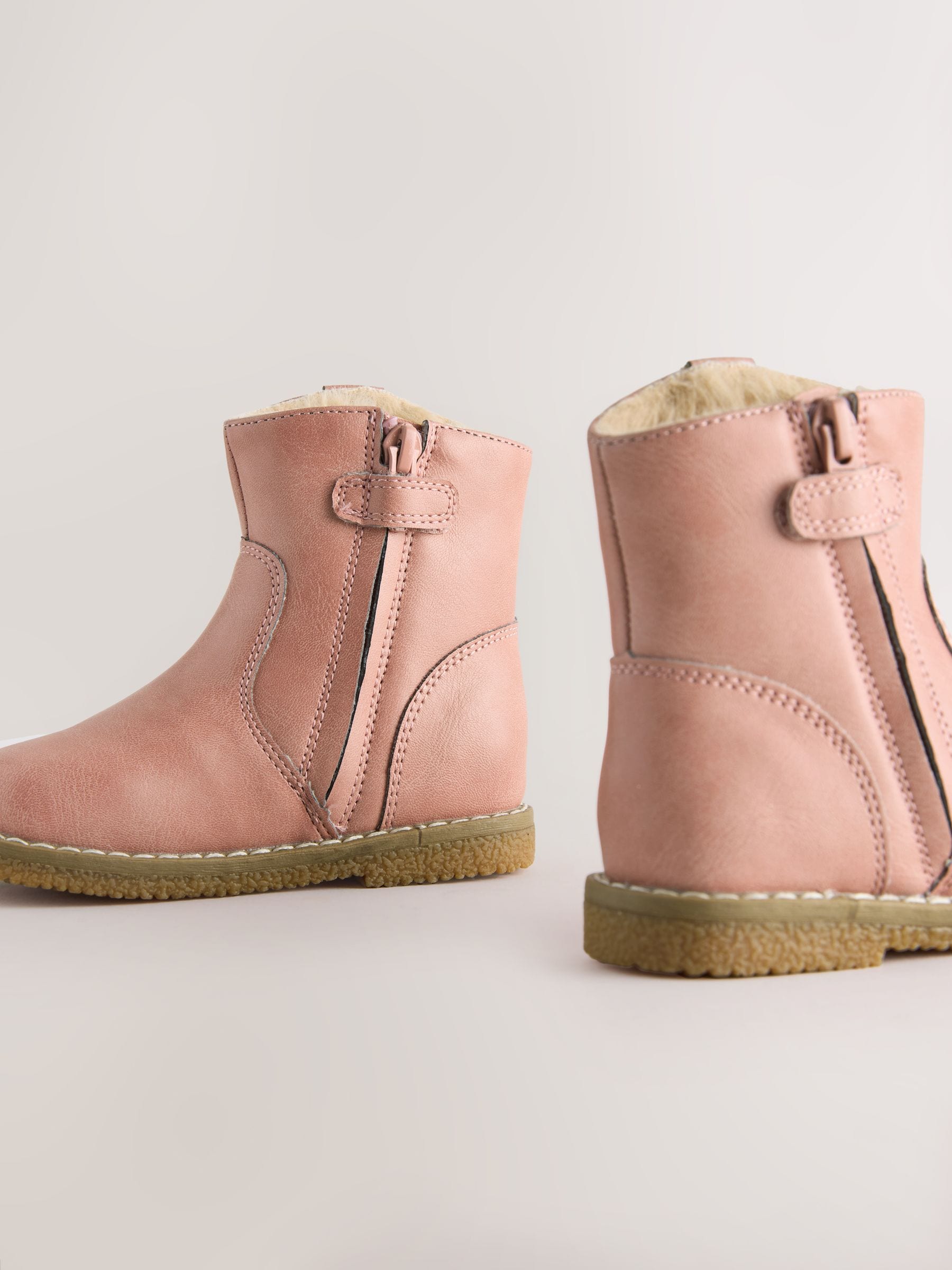 Roze - Western enkellaarsjes