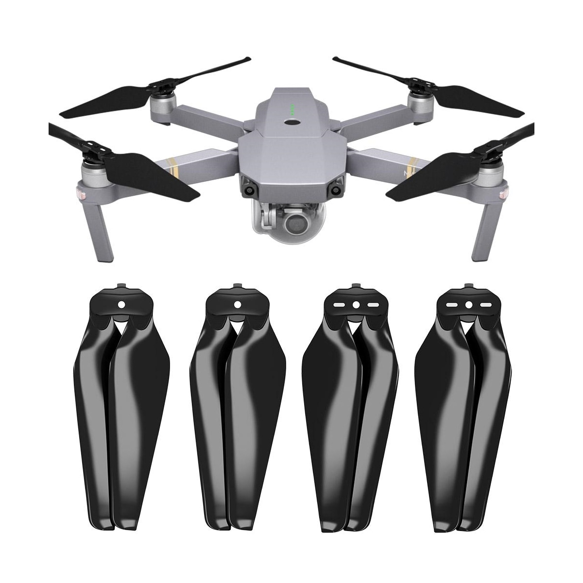 Master Airscrew Mavic Pro Stealth Prop Set Black