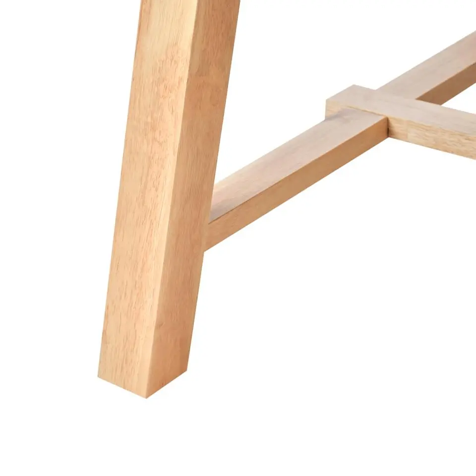 BARNES - Eettafel - Lichthout - 160/200 x 90 cm - MDF