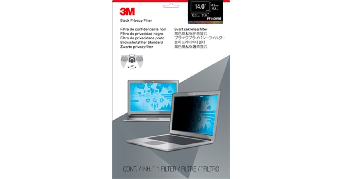 3MPrivacyfilter voor breedbeeldlaptop 14