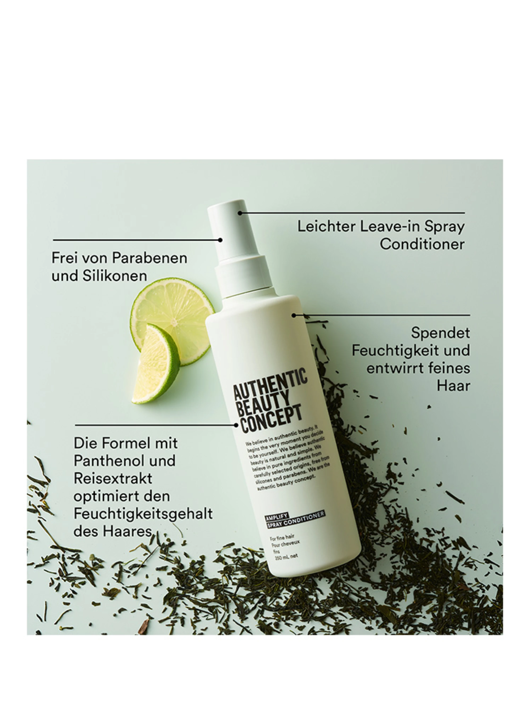 AUTHENTIC BEAUTY CONCEPT AMPLIFY SPRAY CONDITIONER