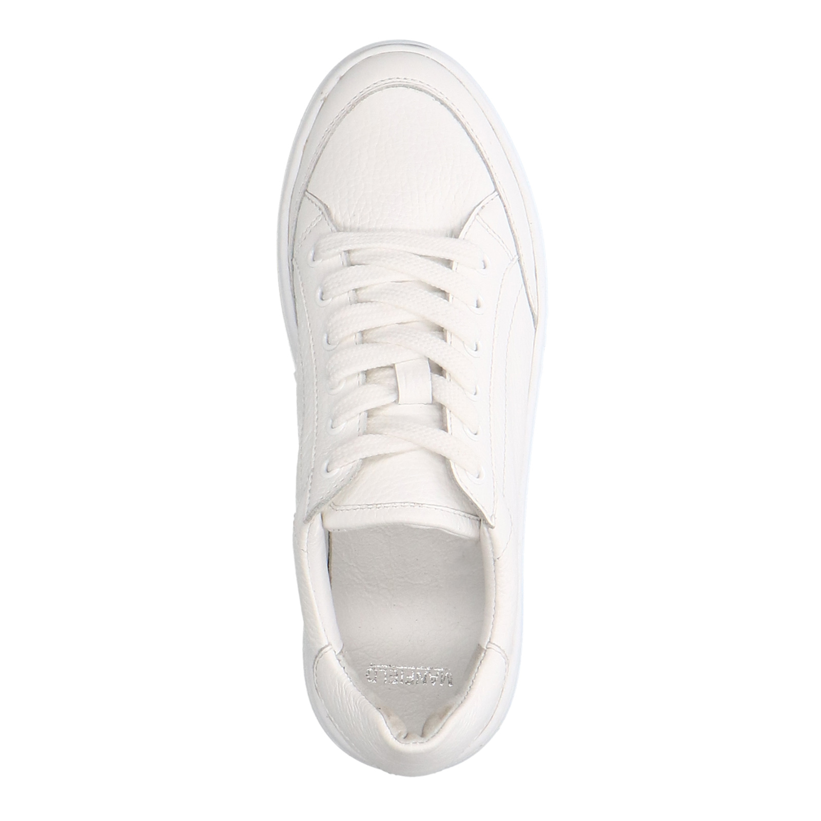 Witte leren sneakers