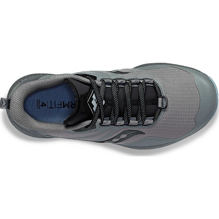Saucony Peregrine Ice+ 3 Daman Gravel/Blk