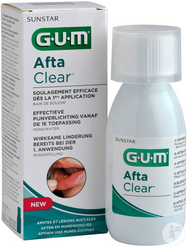 Gum AftaClear Bain De Bouche 120ml