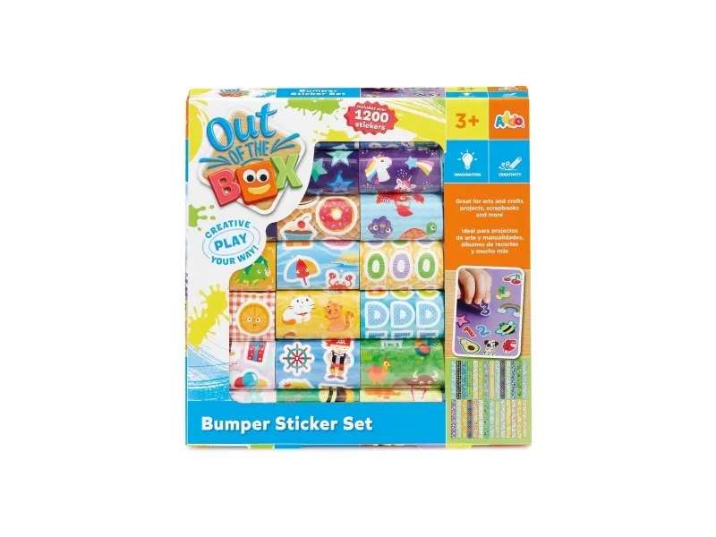 OUT OF THE BOX Bumper Sticker Set