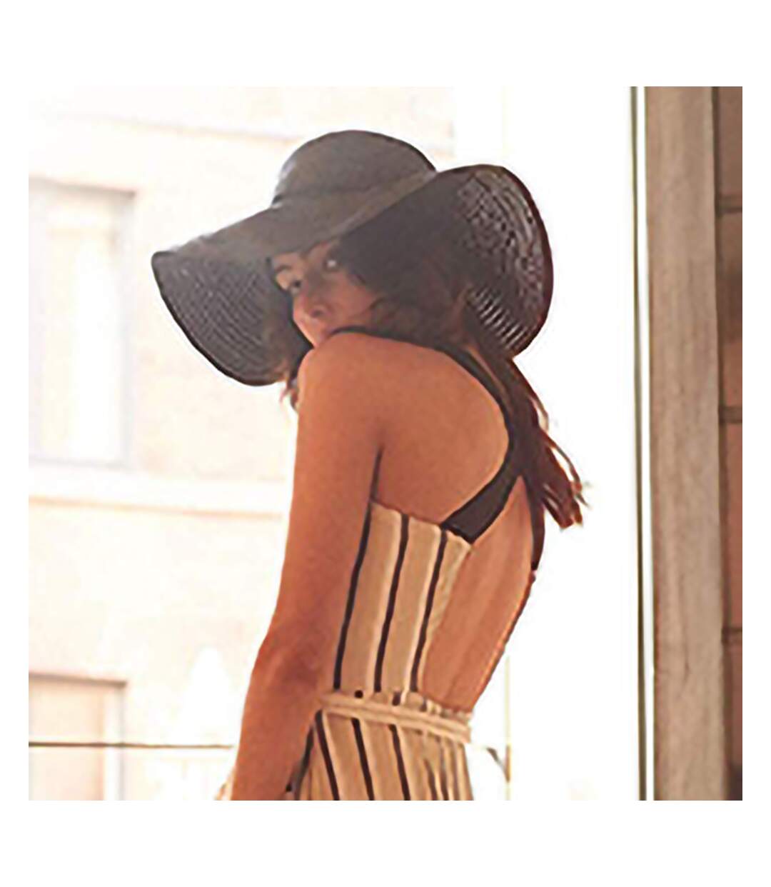 Beechfield - Chapeau de paille MARBELLA - Femme (Noir) - UTPC3142