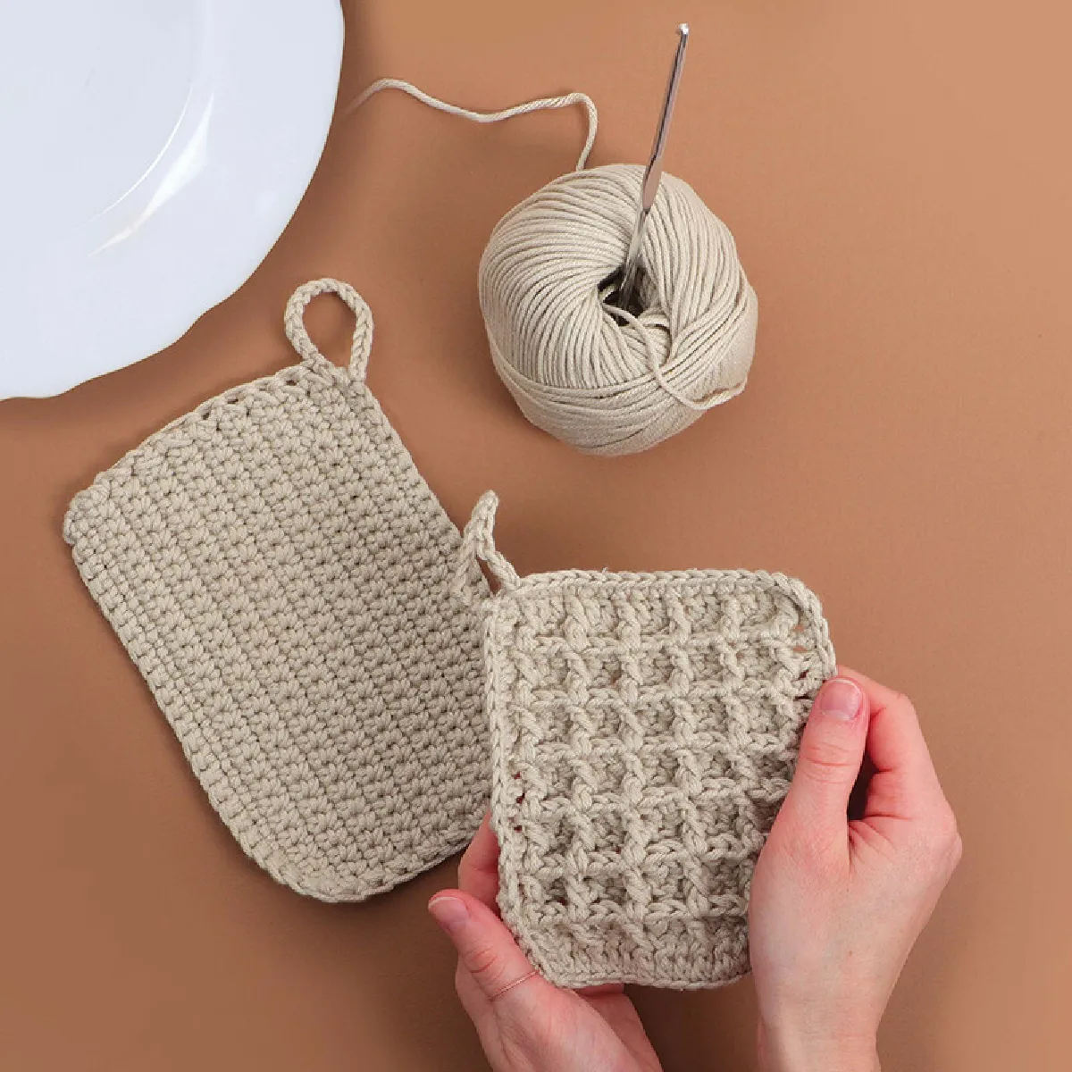 Graines Créatives Kit DIY - Éponges réutilisables