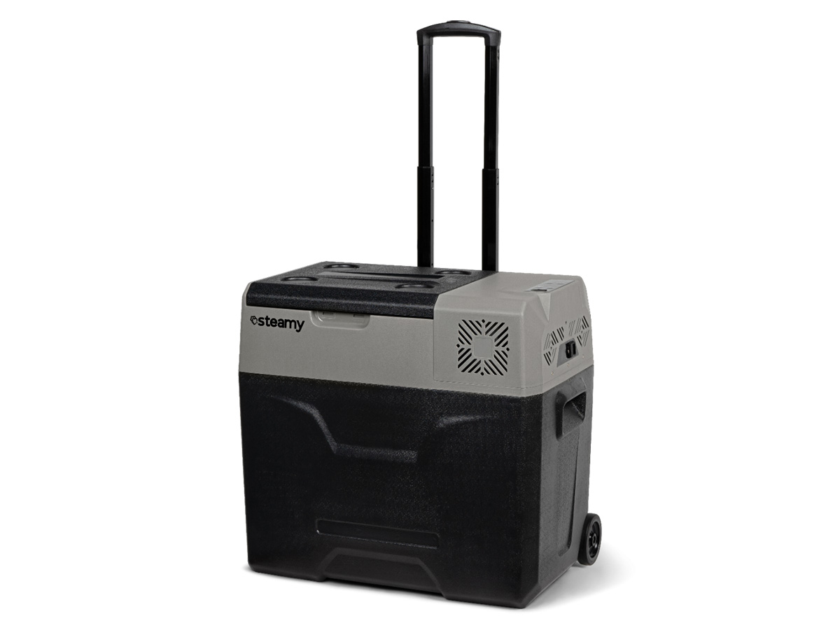 Steamy-E Single Zone 50 elektrische koelbox op wielen - 47L