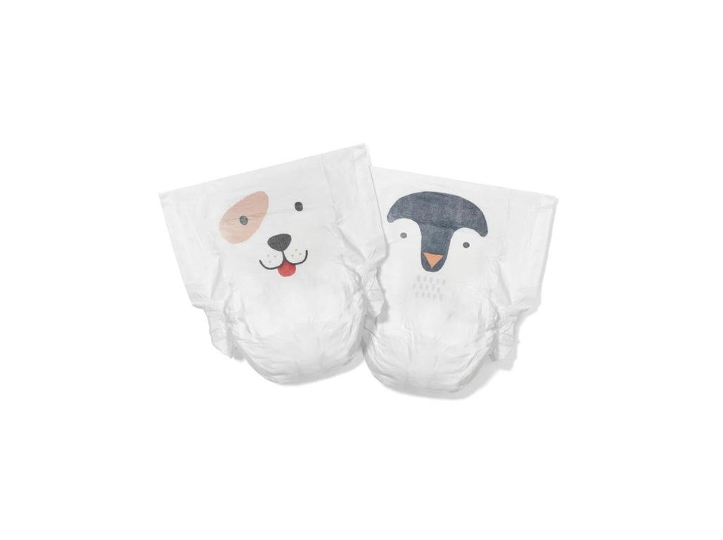 FRALDAS ECOLÓGICAS KIT & KIN HIPOALERGENICAS T6 14KG  24 UN
