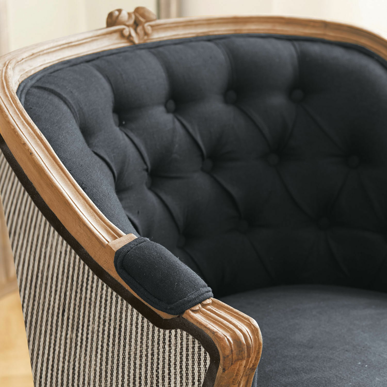 Sessel Annezay schwarz