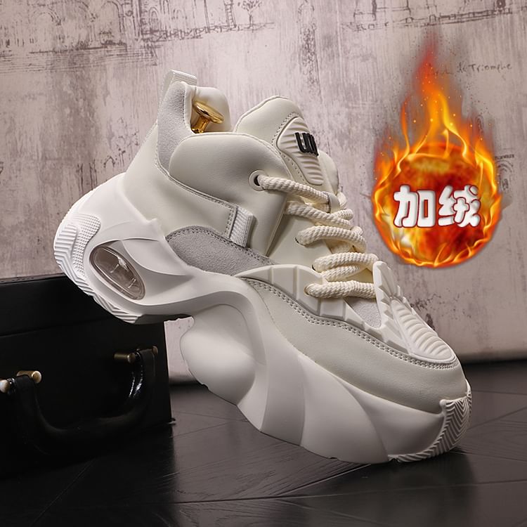 Mr Ozera - Platformsneakers met letters