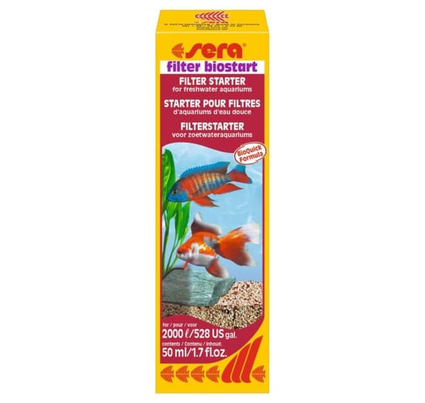 Filtermedia sera filter biostart 50 ml