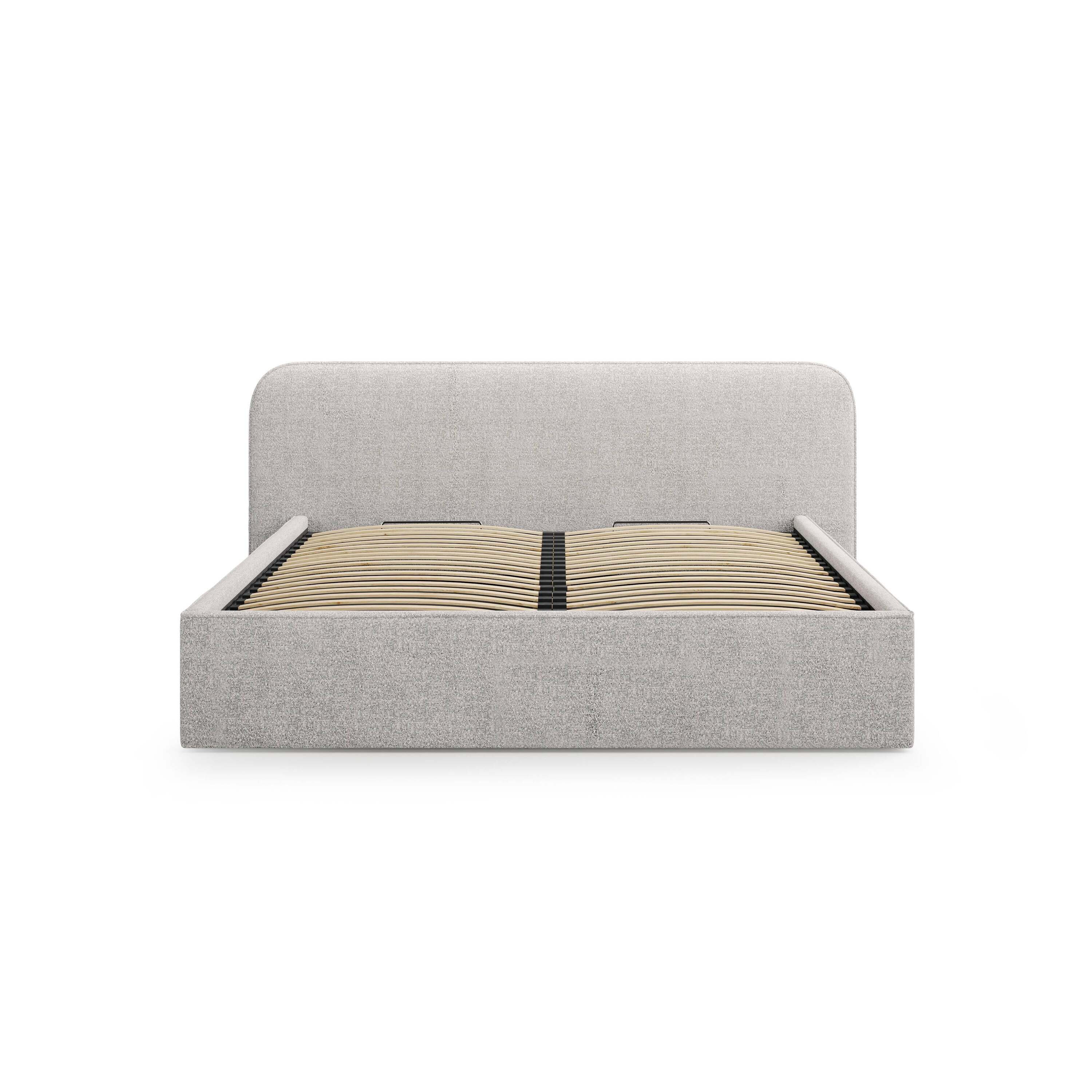 Micadoni Bedframe met opbergvak Elizabeth 140x200 bouclé