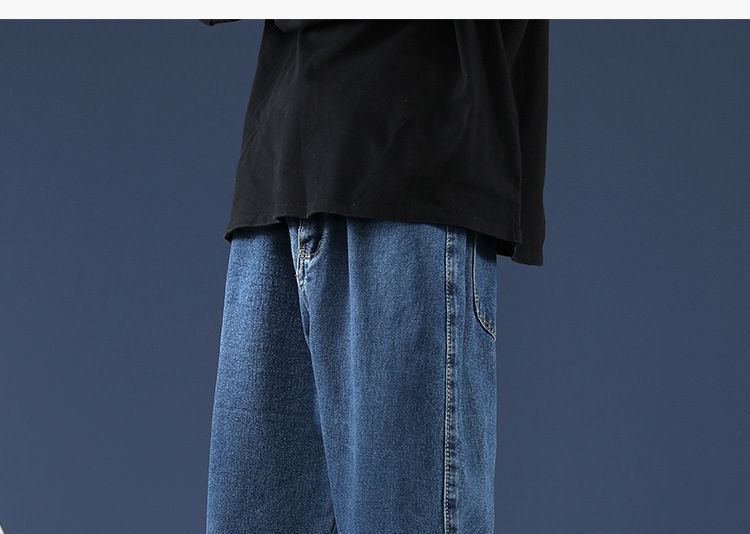 Femilina - Gewassen Loose Fit Jeans