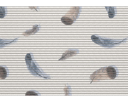 Antislipmat, zacht schuim, Feather, 50x80 cm