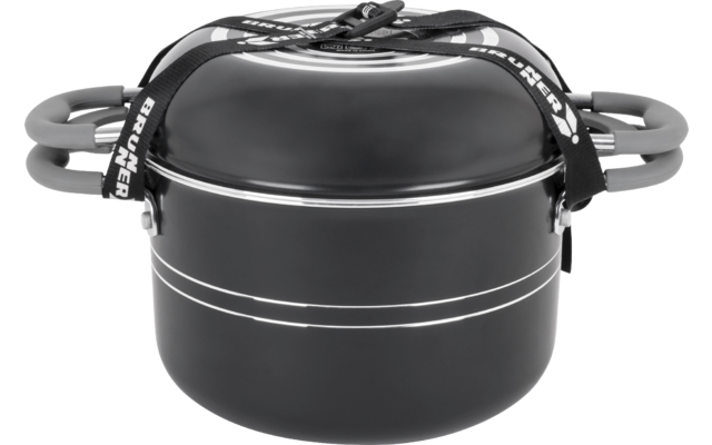 Brunner Topfset Flavor 7+1 teilig inklusive Befestigungsgurt