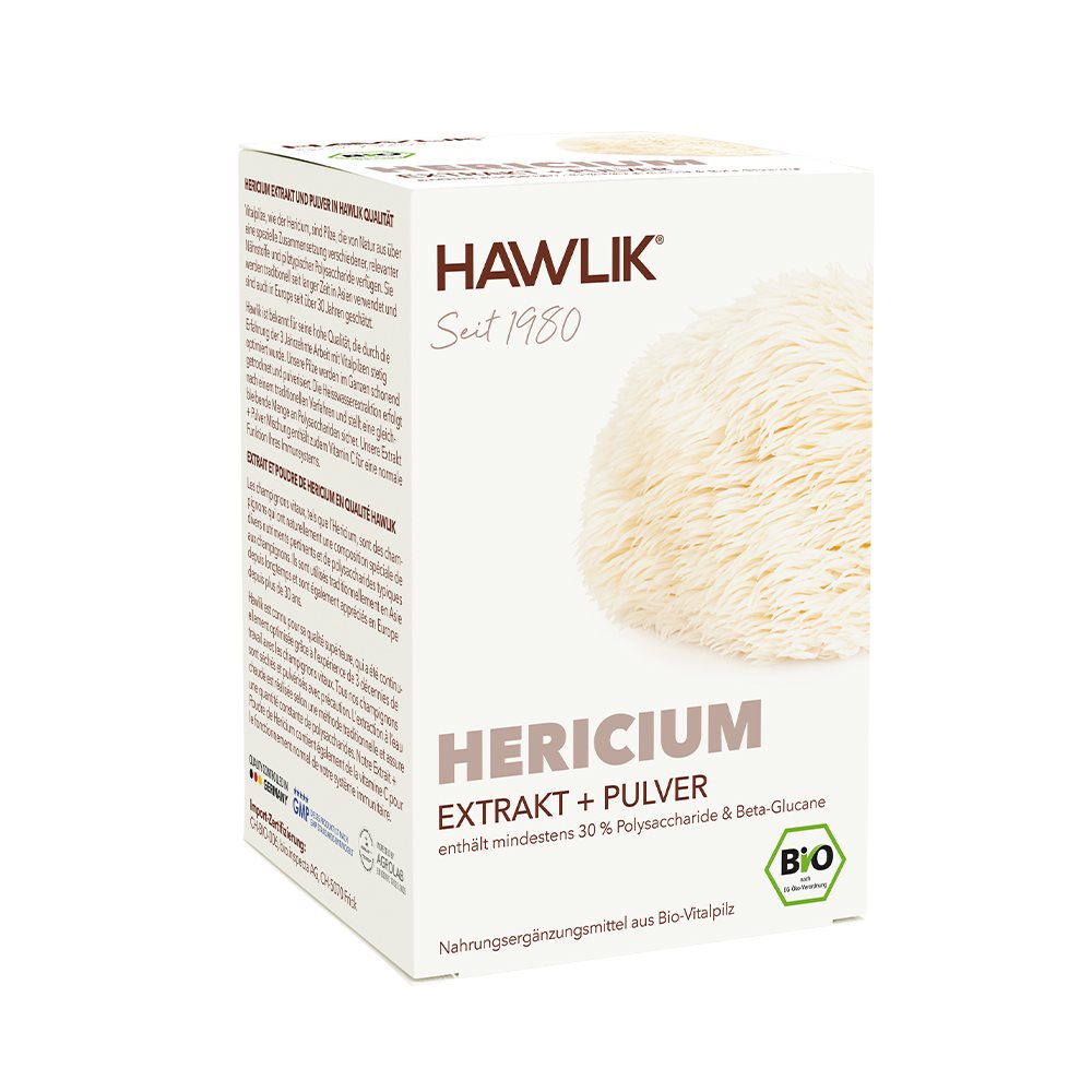 HAWLIK Hericium Extrakt   Pulver Kaps 120 Stk