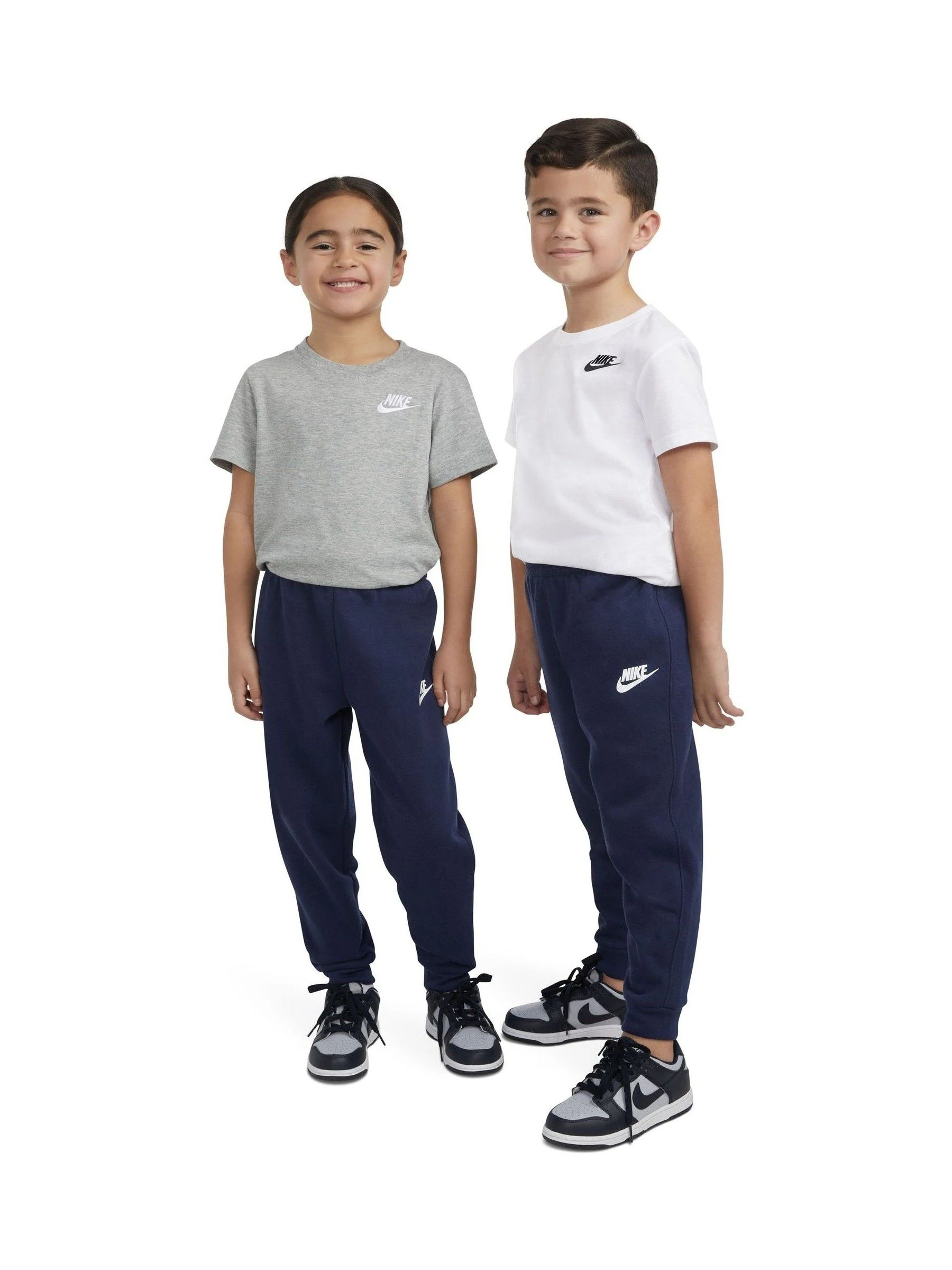 Blauw - Nike Little Kids Club fleece joggingbroek