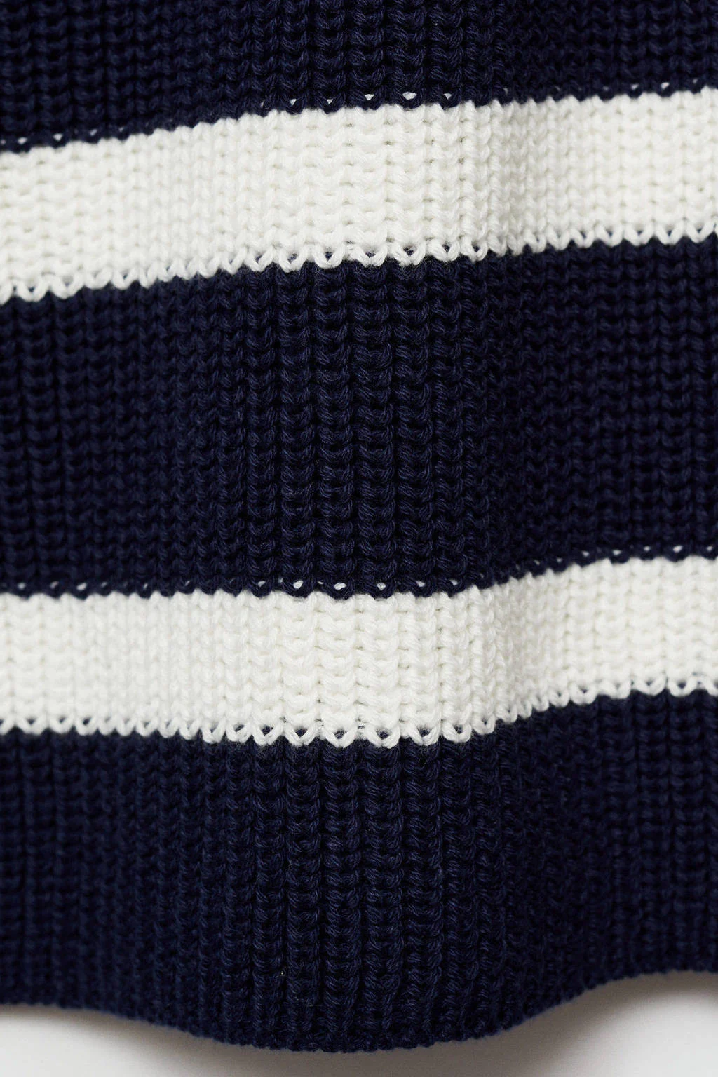 Mango Kids gestreeptetop donkerblauw/wit