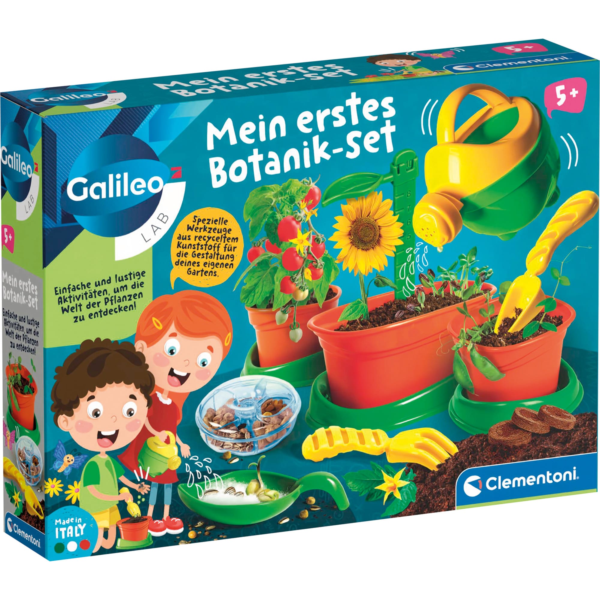 Clementoni Experimentierkasten Mein erstes Botanik-Set
