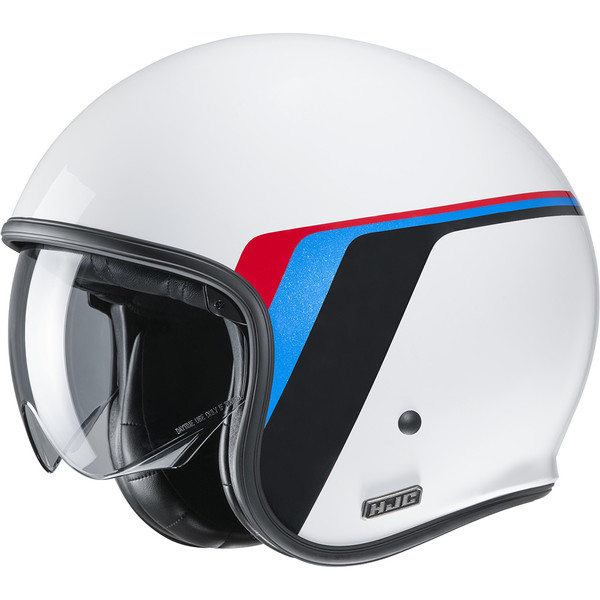 HJC - Casque V30 Osor MC10SF / Blanc / Noir / Bleu / Rouge