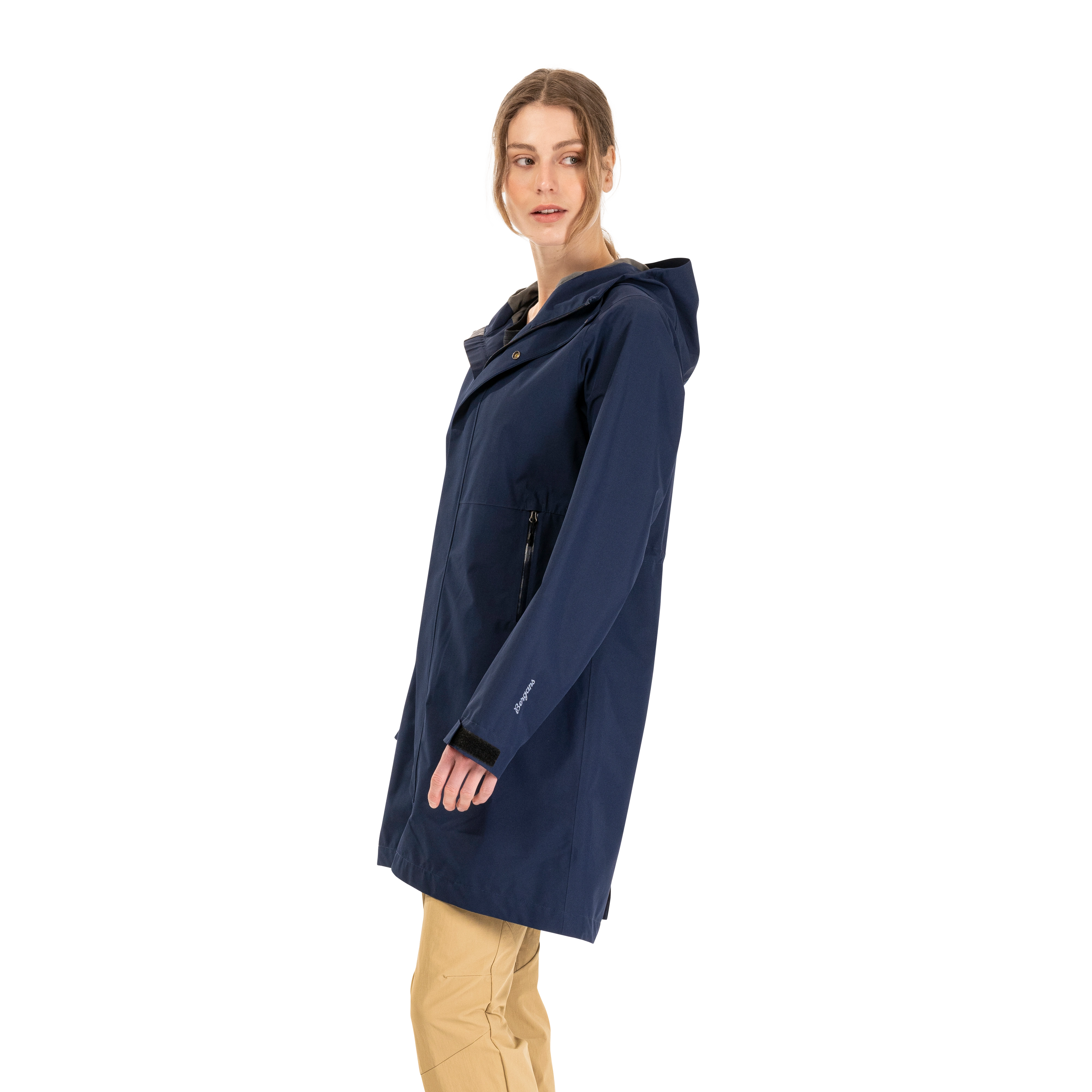 Urban 2L Shell Coat Women Navy Blue