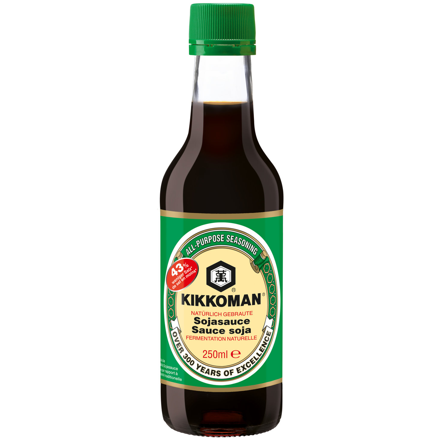 Kikkoman Sojasauce - 43% weniger Salz