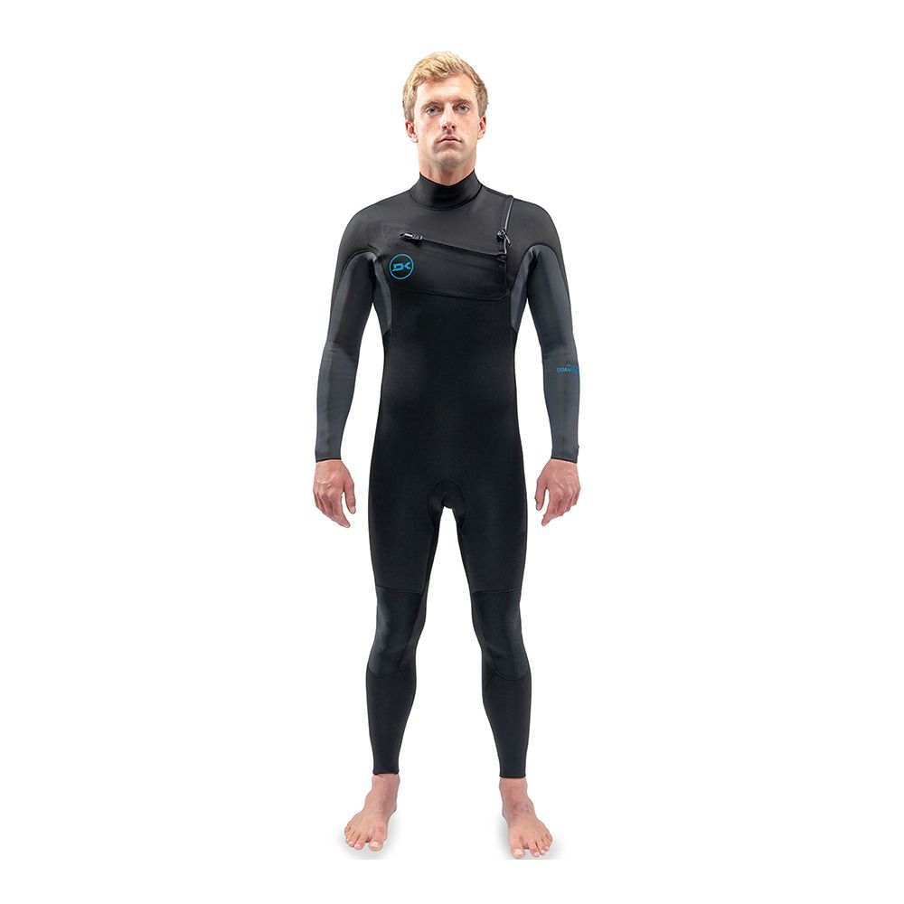 Dakine QUANTUM - Combinaison intégrale 3/2mm Homme black/grey