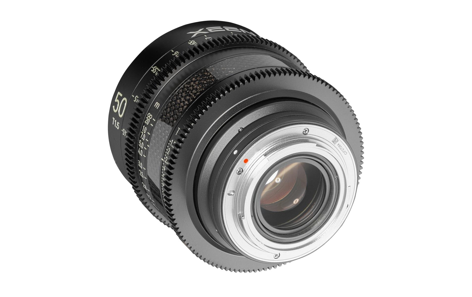 Festbrennweite XEEN CF Cinema 50mm T1.5 – Sony E-Mount<br>Kompaktes und flexibles Filmobjektiv