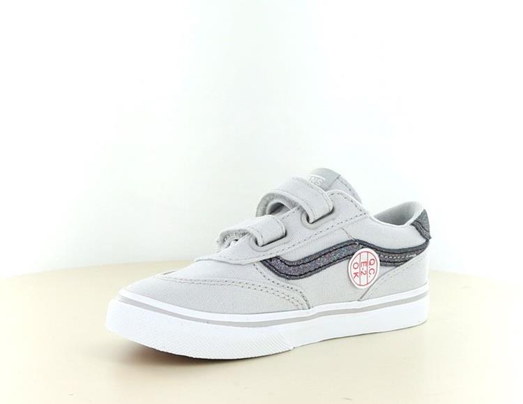 Vans Brooklyn LS Velcro Shimmer lunar rock