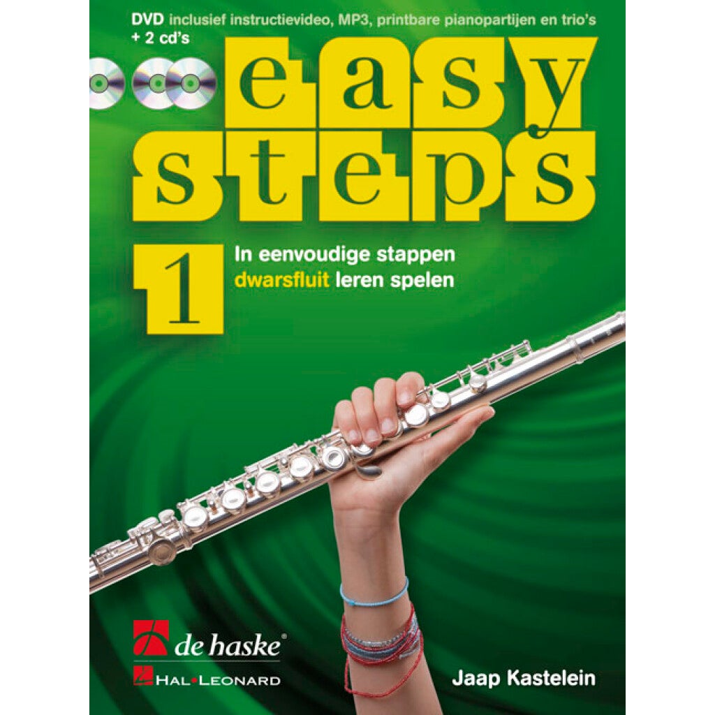 De Haske Easy Steps 1 Fluit in eenvoudige stappen dwarsfluit leren spelen