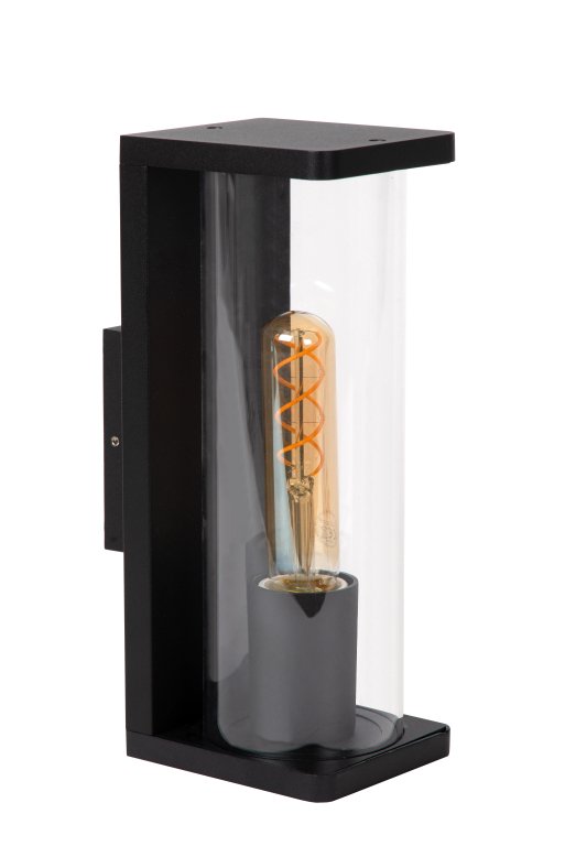 Lucide Sligo wandlamp buiten IP65 laag zwart