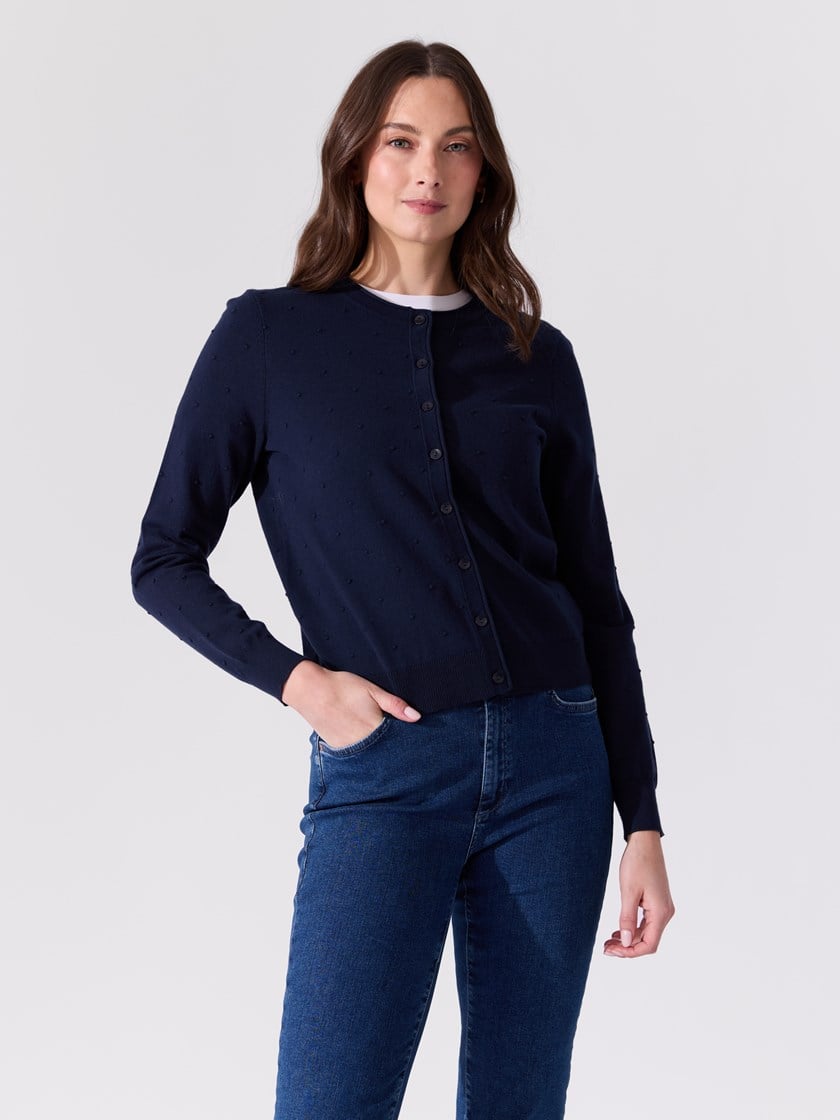 Lucilla cardigan Navy Blazer