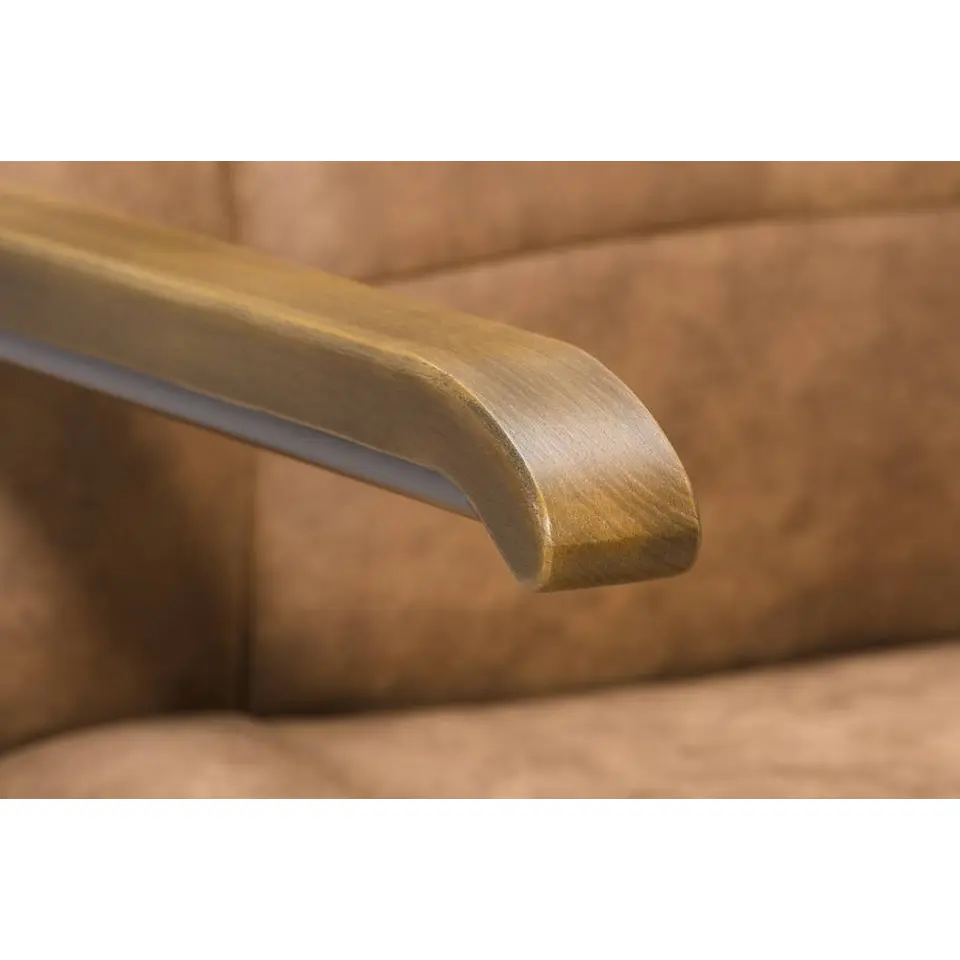 Fauteuil Ivar - stof - cognac