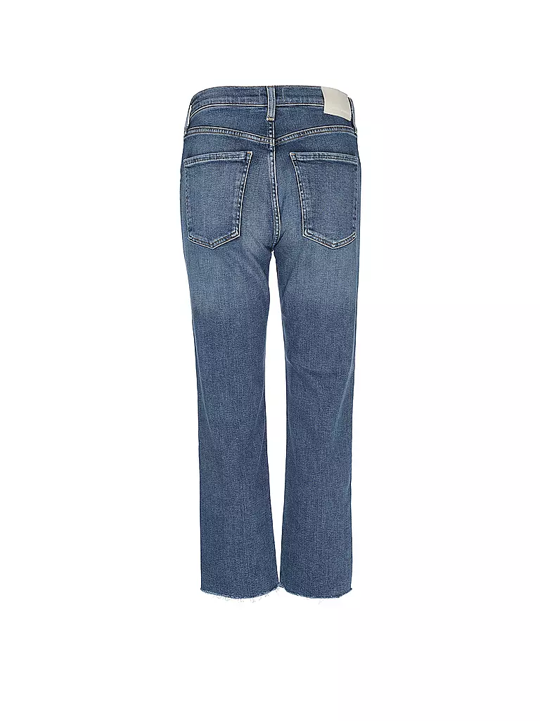 CITIZENS OF HUMANITY Highwaist Jeans Straight Fit 7/8 DAPHNE blau