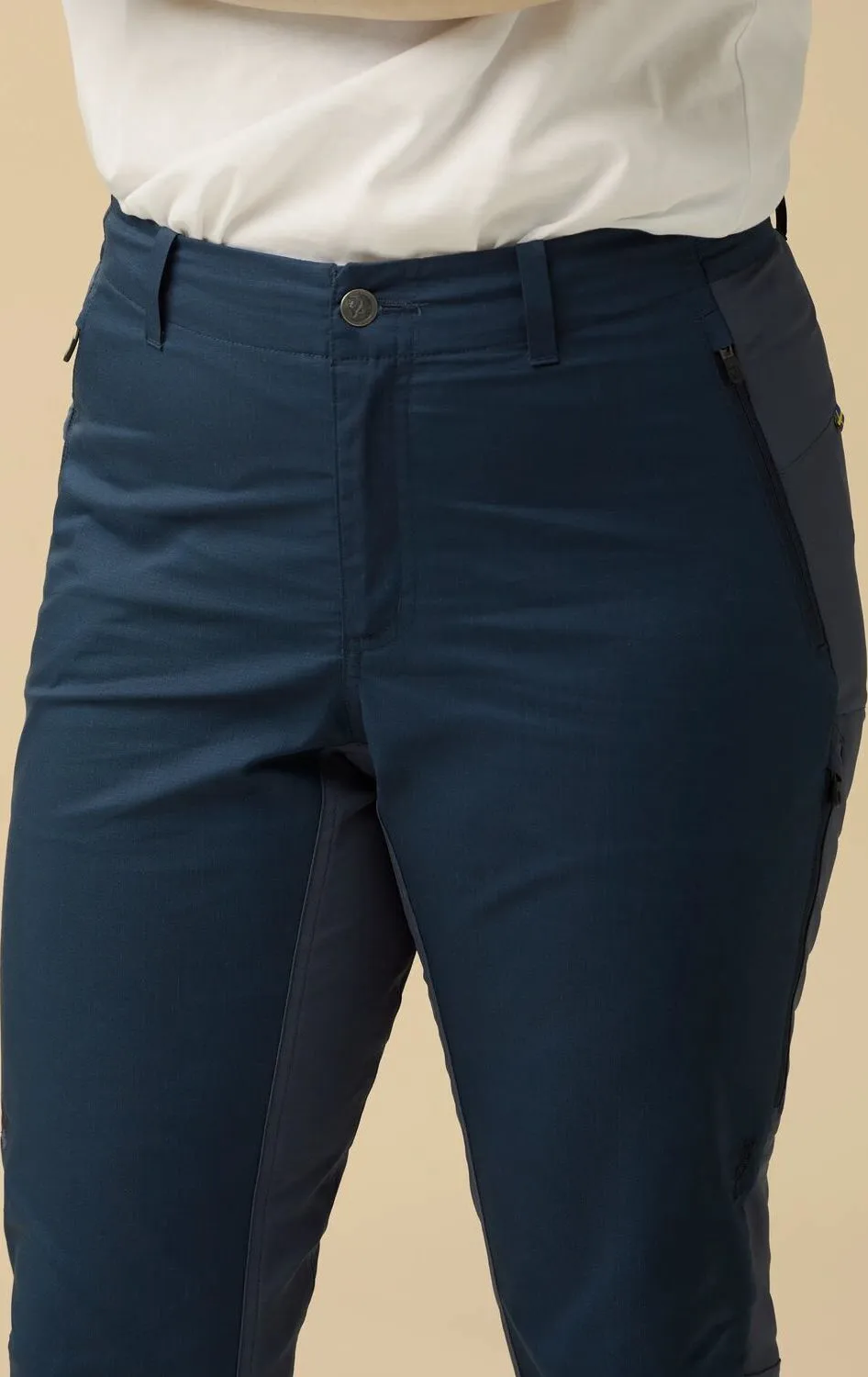 Fjällräven Hoja Hybrid Trousers W Black