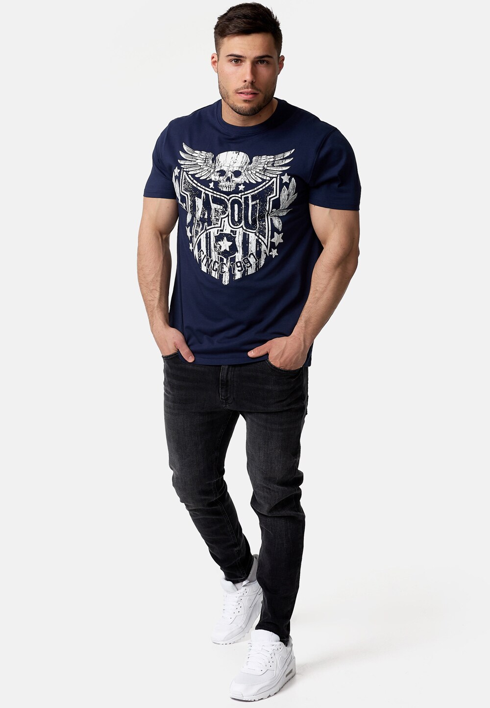 Tapout Herren T-Shirt normale Passform WESTLAKE