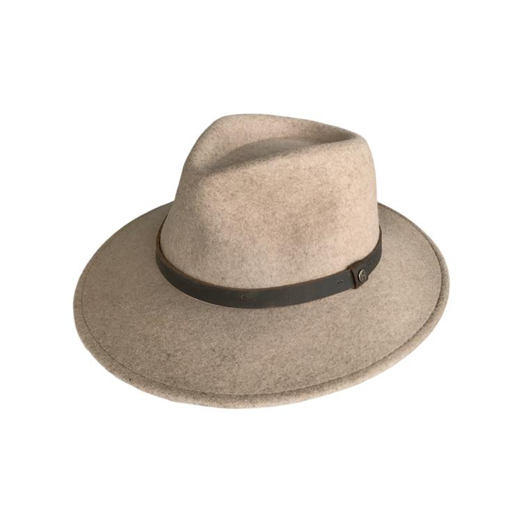 House Of Ord Wilde Fedora Mixed Camel