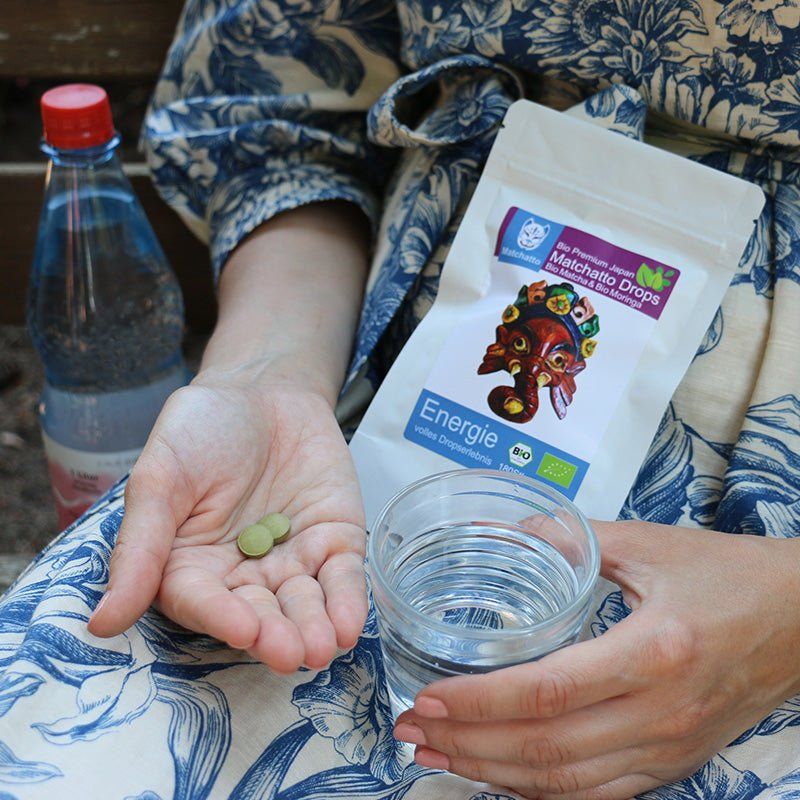 Matchatto Matcha Presslinge Moringa Bio