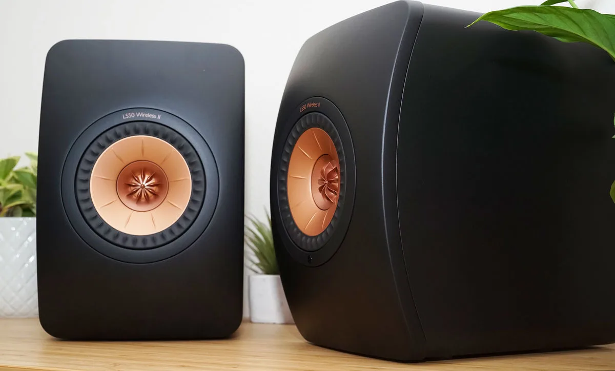 KEF LS50 Wireless 2 Noir mat Enceintes sans fil hi-fi