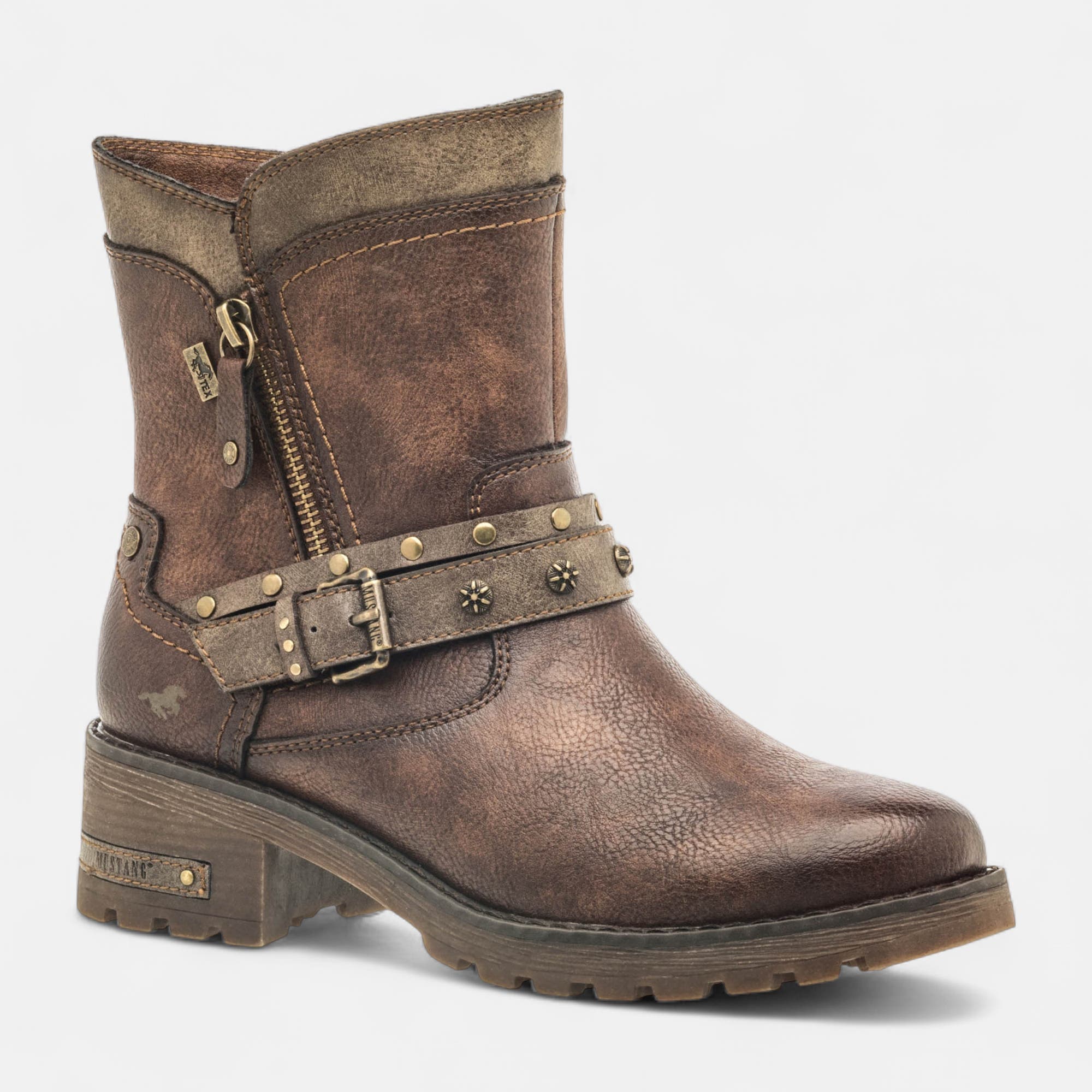 Boots Femme marron