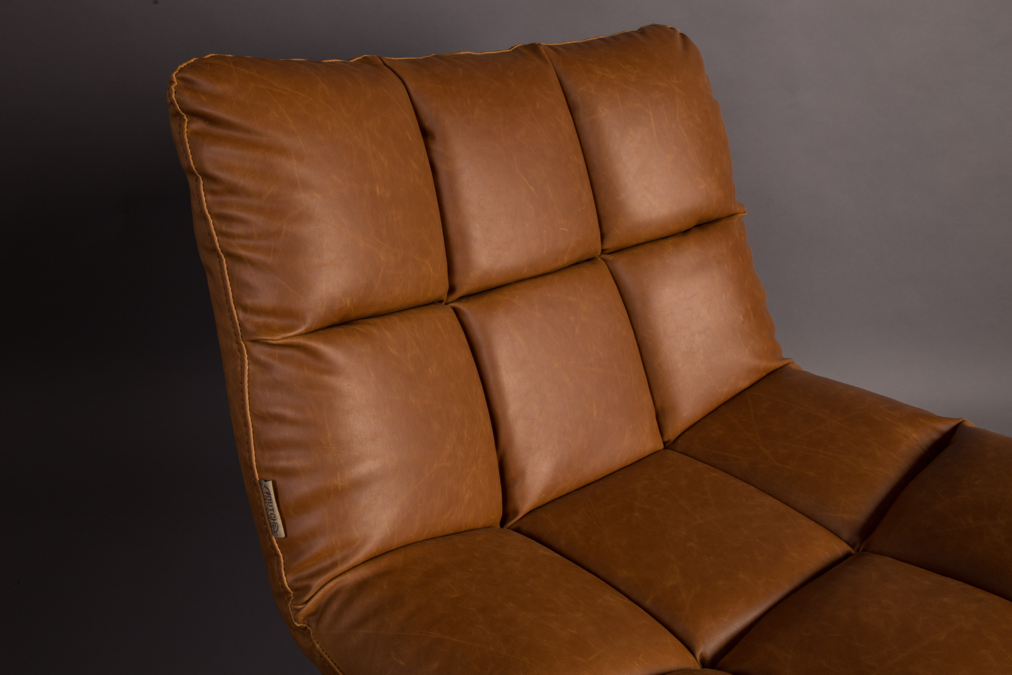 Fauteuil vintage bruin