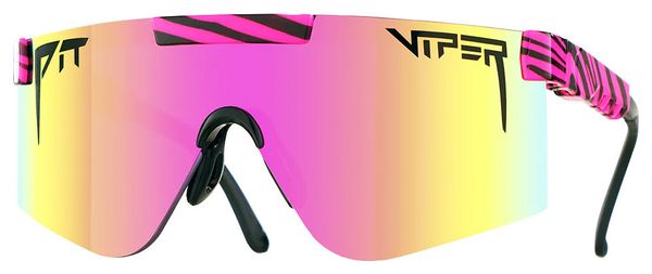 Paire de Lunettes Pit Viper The Hot Tropics Polarized 2000s Rose/Violet Polarisé